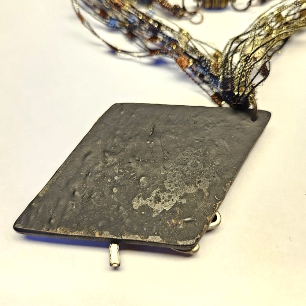 Handmade Polymer Clay Dragonfly Necklace - Picture 6 of 6